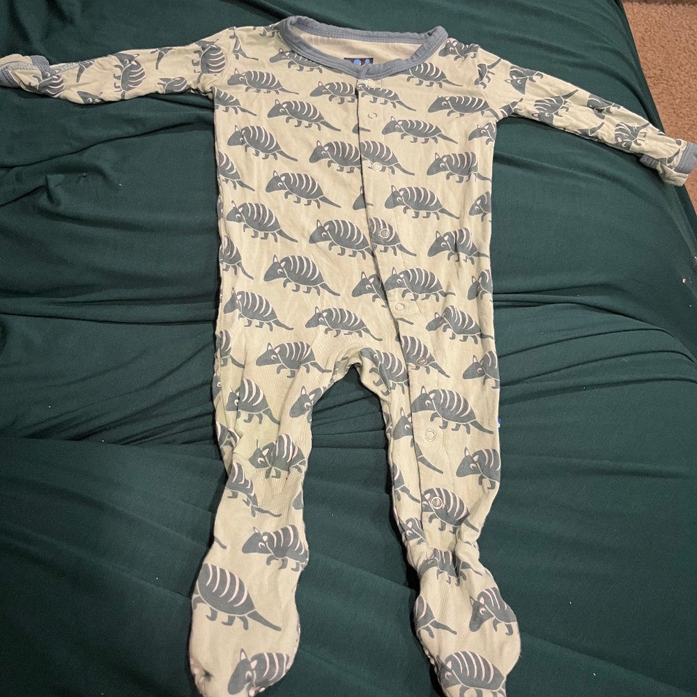 Kickee Pants Snap Footie